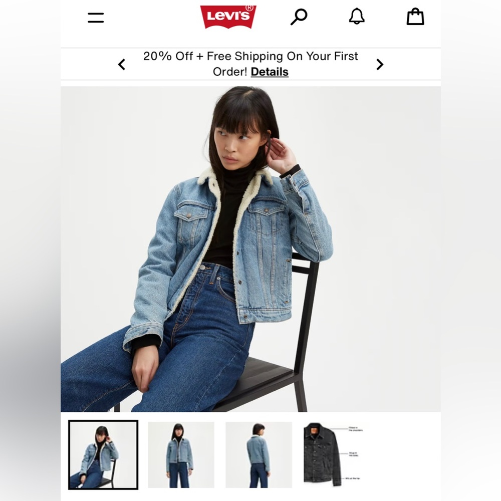 Levi’s Original Sherpa Trucker Jacket